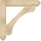 Ekena Millwork Legacy Arts and Crafts Rough Sawn Bracket w/ Offset Brace, Douglas Fir, 6"W x 28"D x 28"H BKT0604X28X28LEC03RDF - alternate 2